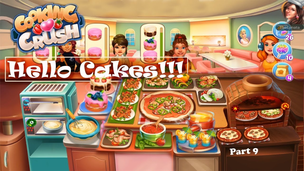 Cooking Crush /Perfect Pie- Final level/Welcome Cake Corner/ Part 9