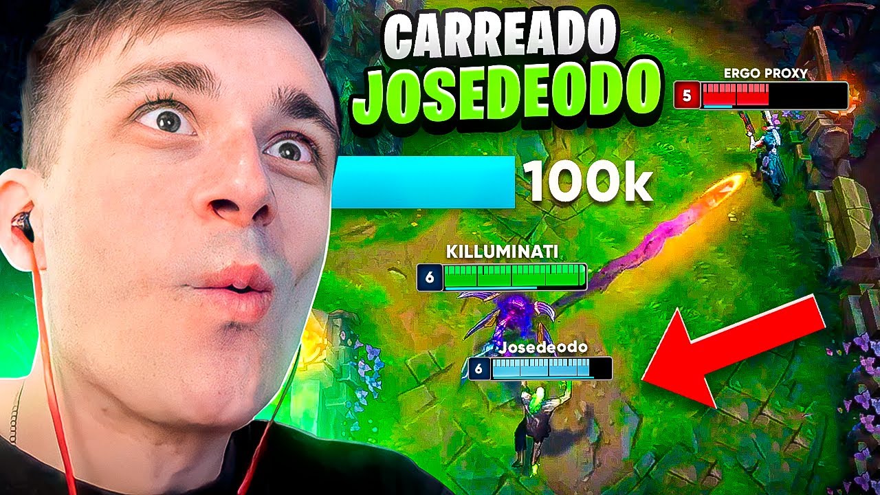 HAGO 100K DE DAÑO PARA CARREAR A JOSEDEODO... 50 MINUTOS DE GAME PARA QUE PASE ESTO?