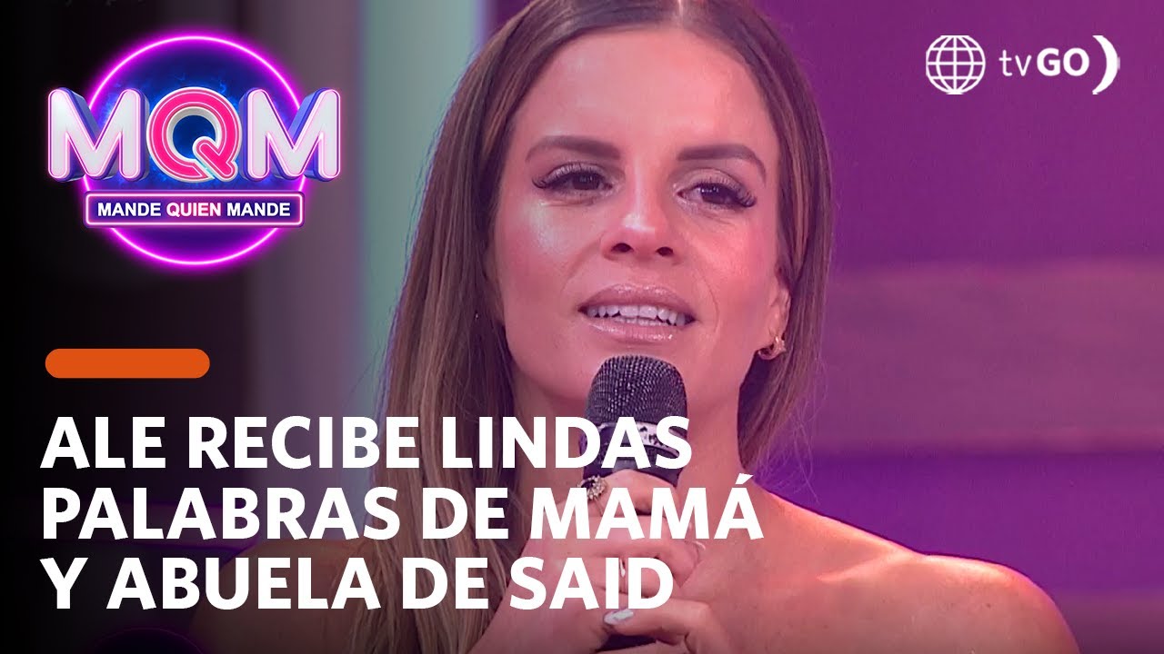 Mande Quien Mande: Mamá de Said Palao le pide nietos a Ale Baigorria (HOY)