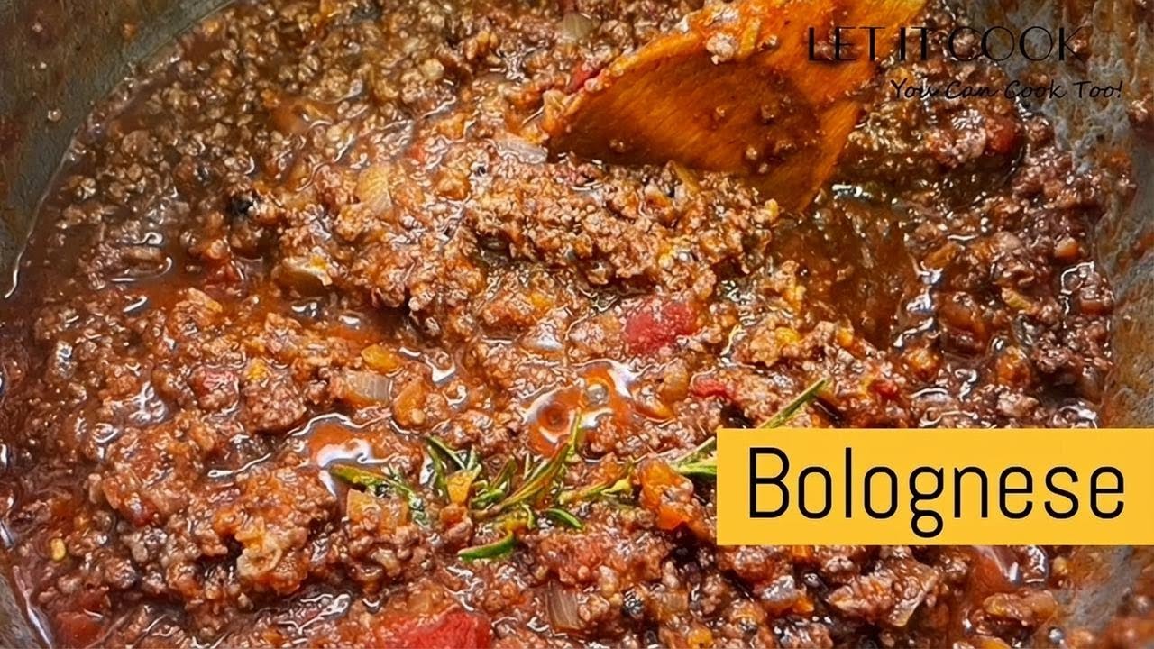 Classic Bolognese Sauce