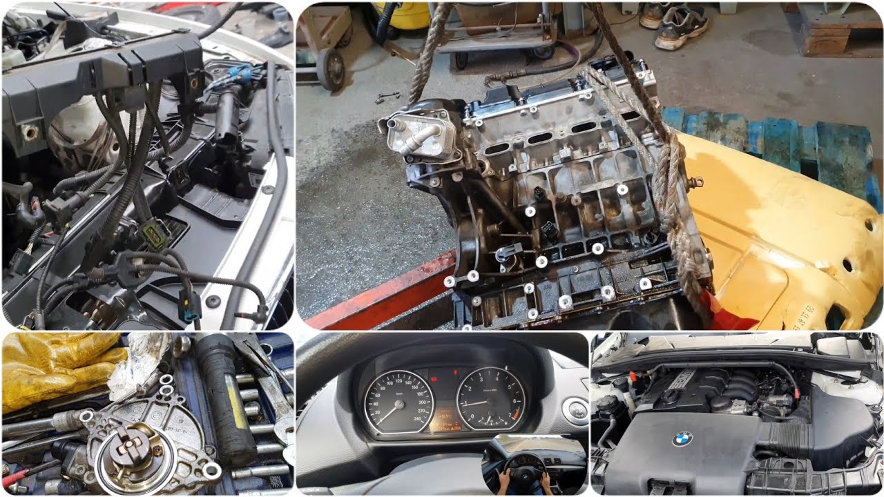 bmw E87 motorschaden und austauchen