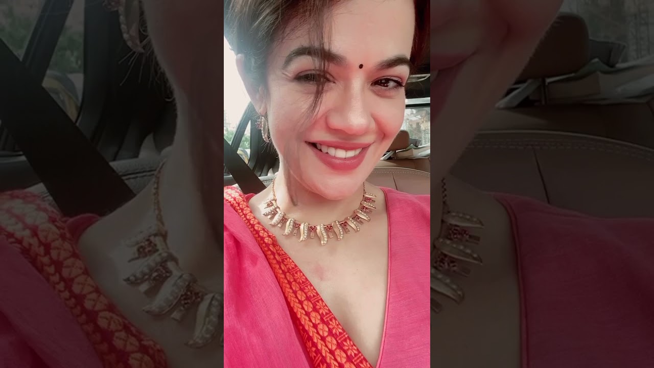 Shweta Gulati In Pink Saree #shwetagulati