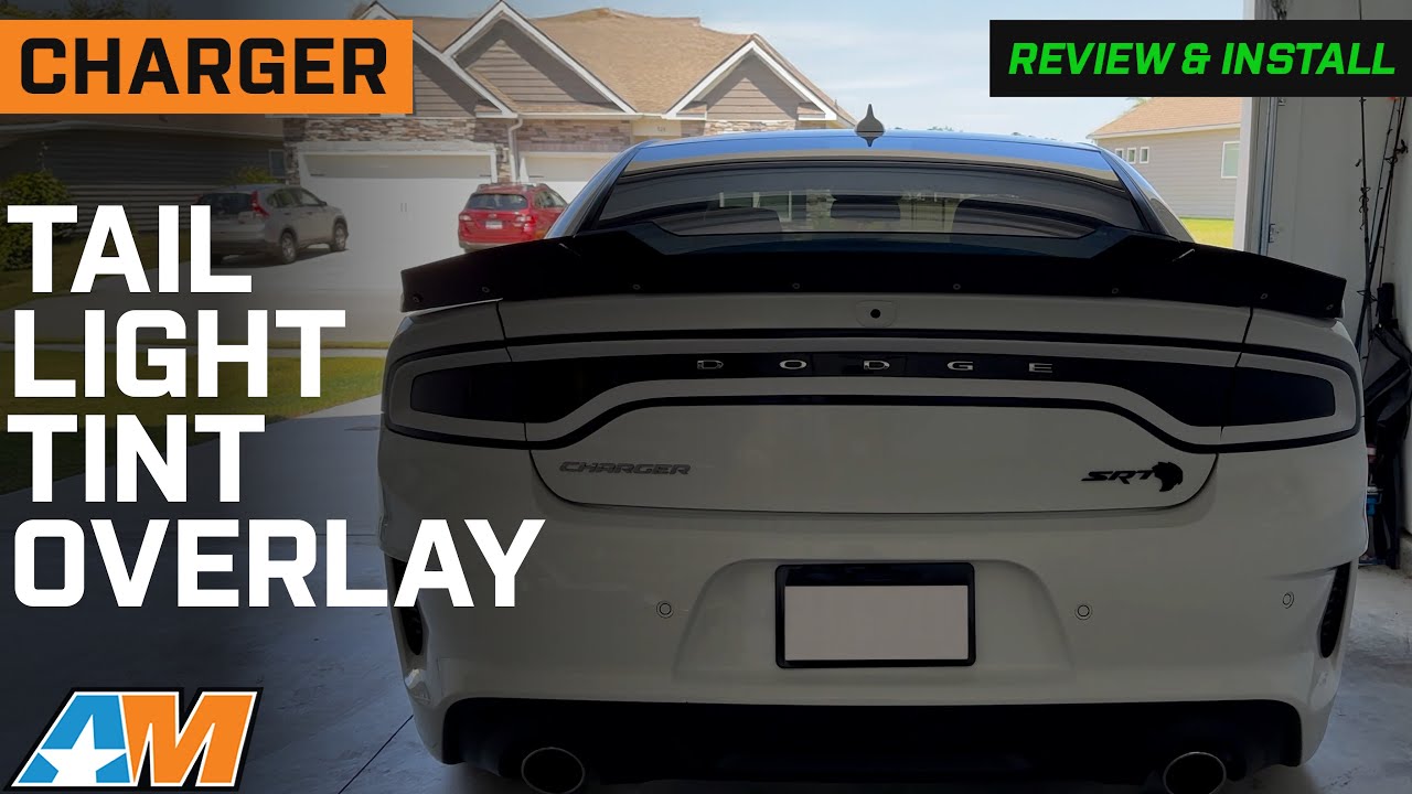 2015-2023 Charger Tail Light Tint Overlay Review & Install
