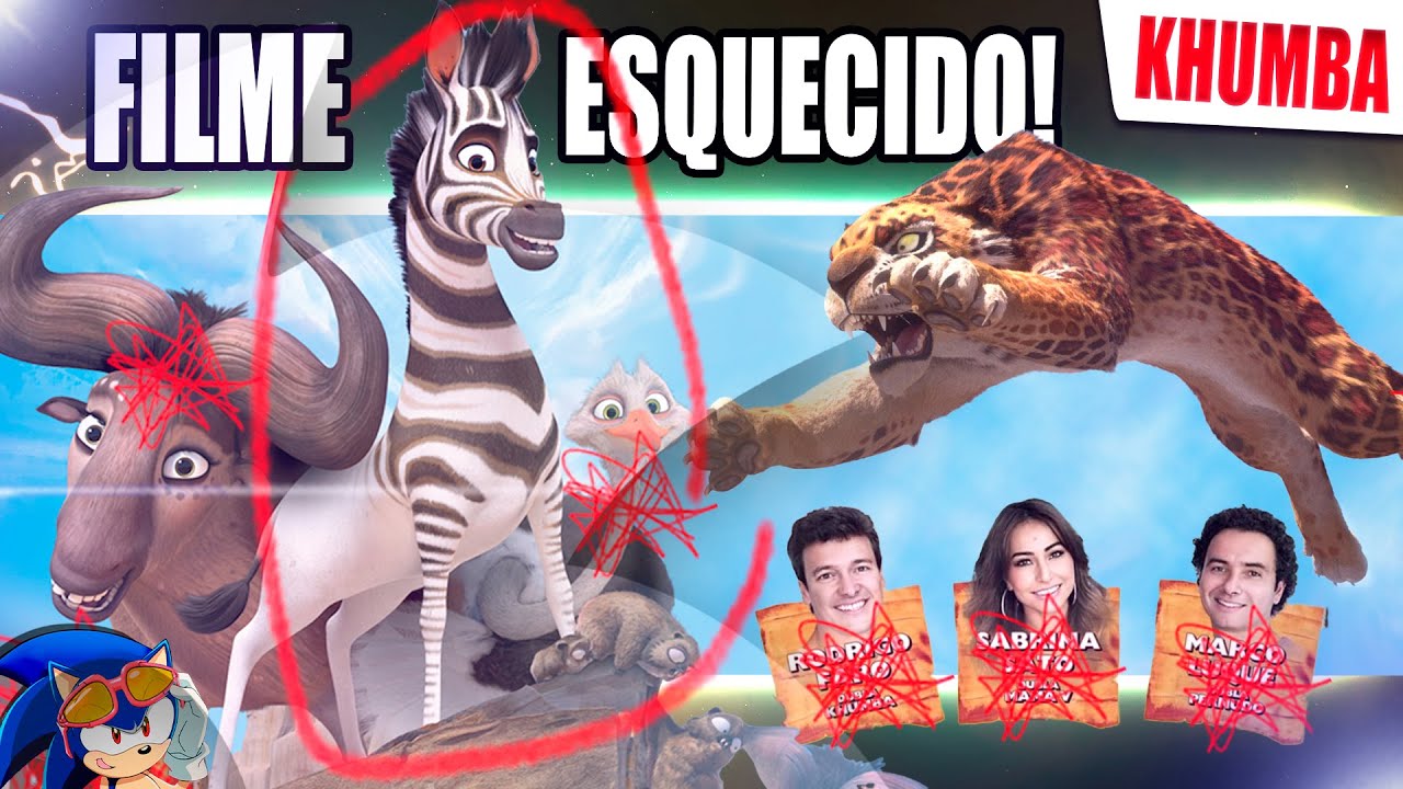 khumba - Animação QUE NINGUÉM LEMBRA mas todos assistiram... joia perdida ou lixo enterrado?