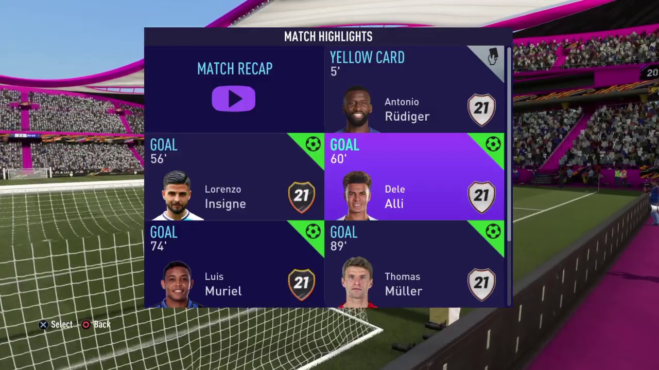 Some Classic Scripting FIFA 21 DDA