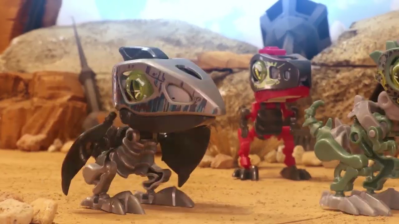 🦖 Battle BioPod Stop Motion EP02 av Silverlit. Genomskinliga dinos!