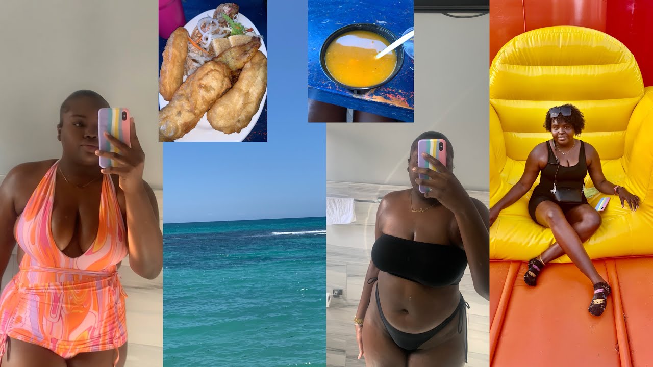 EASTER WEEKEND VLOG: FORT CLARENCE BEACH, PORTMORE| MEGA BOUNCE JA