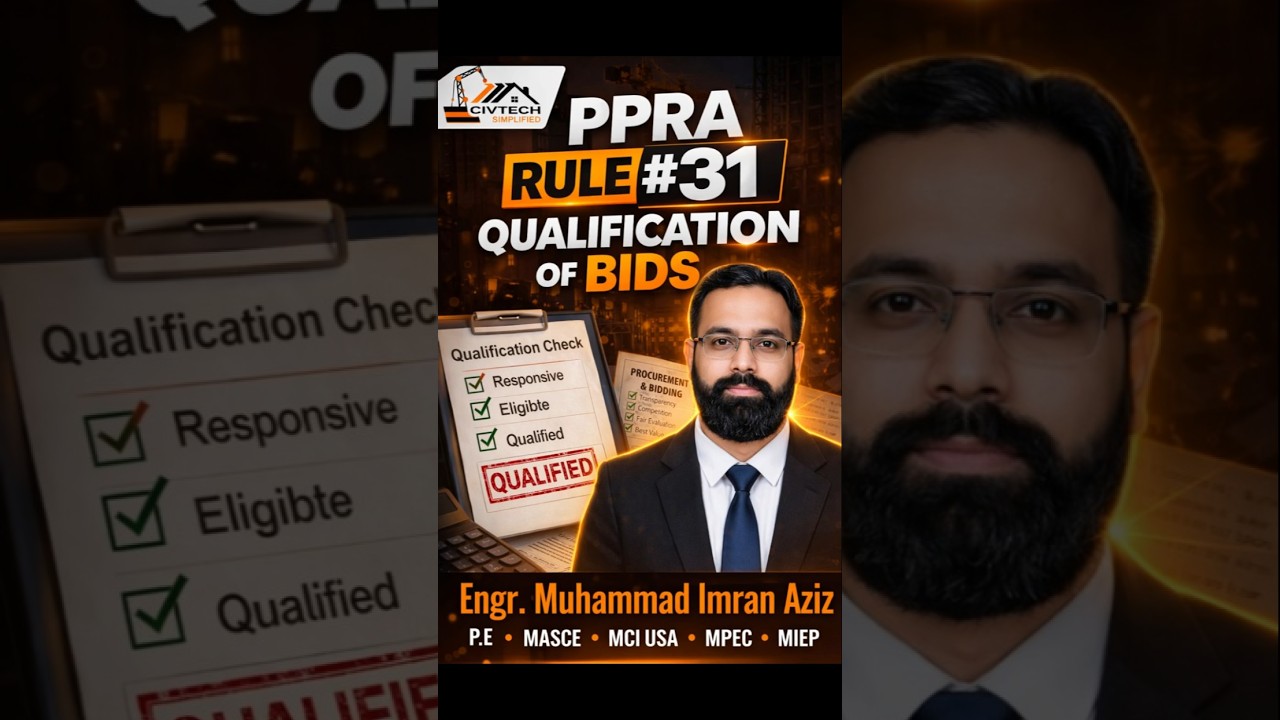 PPRA Rule 31 Clarification on Bids