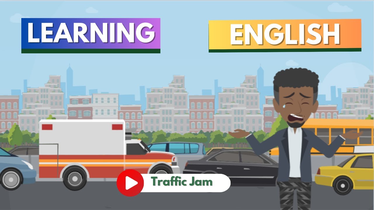 Talking About Traffic Jam | English Speaking Practice | Daily English Conversation🚦🚗🛑