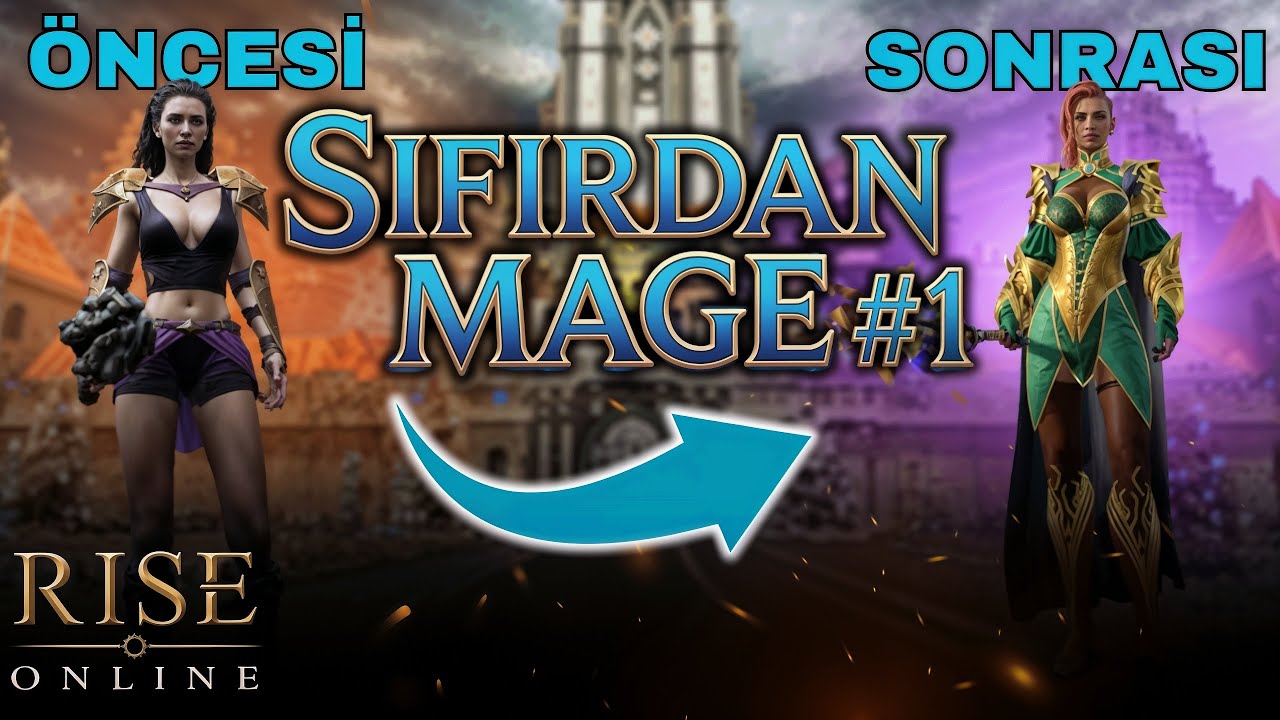SIFIRDAN MAGE BÖLÜM #1 🔥 | RISE ONLINE