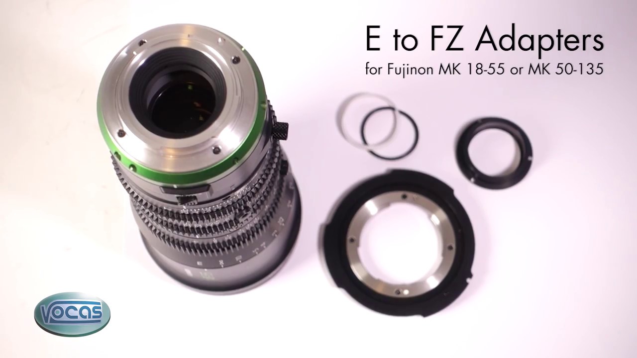Vocas E to FZ adapter for Fujinon MK lenses