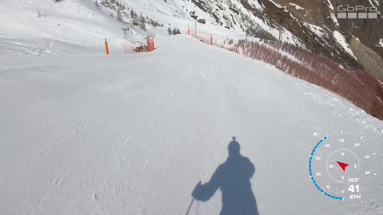 Saas-Fee Egginerjoch to Plattjen Gondola 4 19 2019