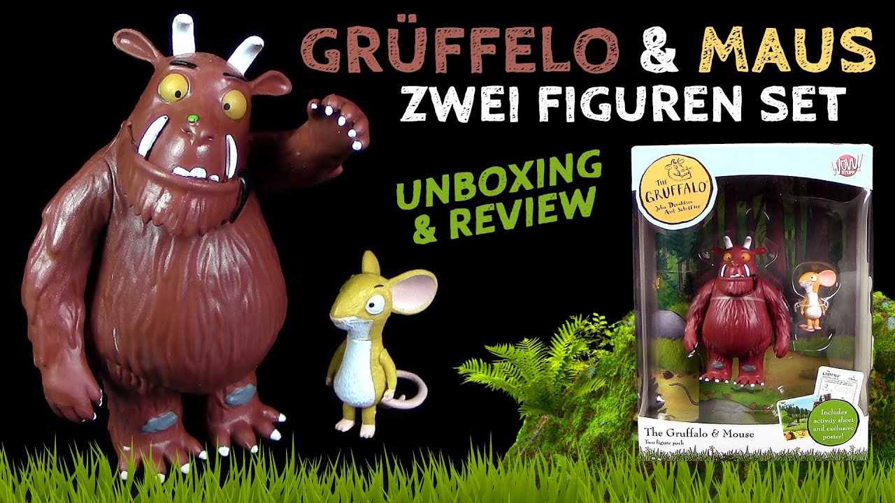 Der Grüffelo  ® & Maus / The Gruffalo ® & Mouse - Spielfiguren Set - Julia Donaldson / WOW! Stuff ®