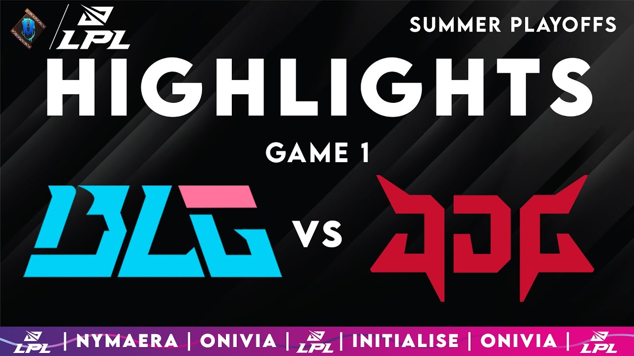 BLG vs JDG Highlights Game 1 | LPL Playoffs 2025 | Bilibili Gaming vs JD Gaming by Onivia