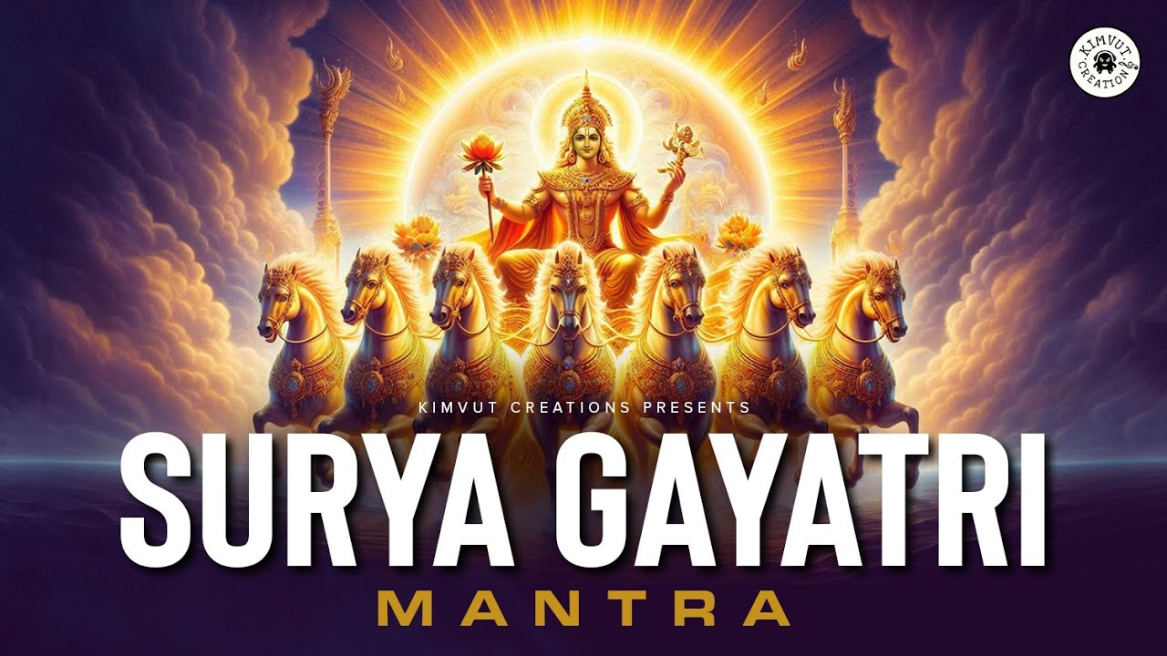 SURYA GAYATRI MANTRA JAAP 108 TIMES | START YOUR DAY WITH SURYA GAYATRI MANTRA FOR DIVINE ENERGY