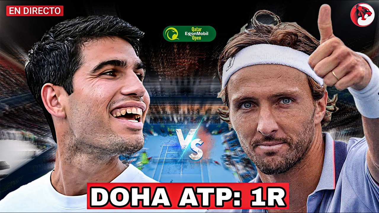 🔴 ALCARAZ vs RINDERKNECH (1R Doha ATP) ¡EN VIVO! | Análisis y comentarios 🎙️