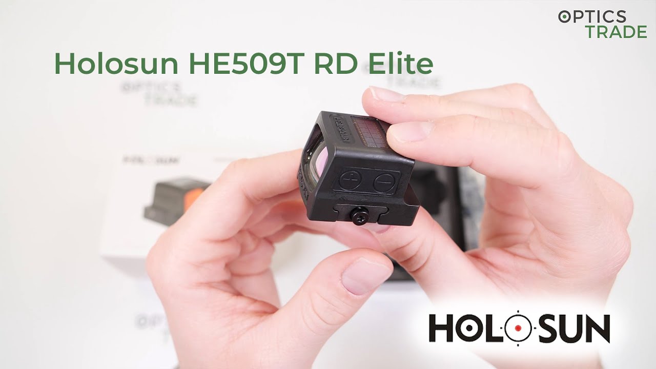 Holosun 509T RD Elite (NEW 2020) Red Dot Sight review | Optics Trade Reviews