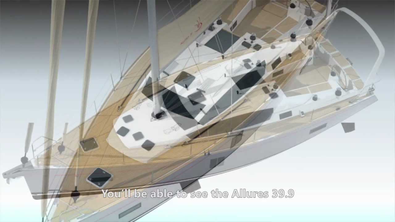Allures 39.9 by Allures Yachting at Nautic Paris 2012