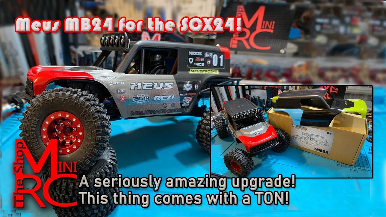 SCX24 - Meus Racing MB24 Bronco Fun-Haver! Convert your stock truck to something AWESOME!