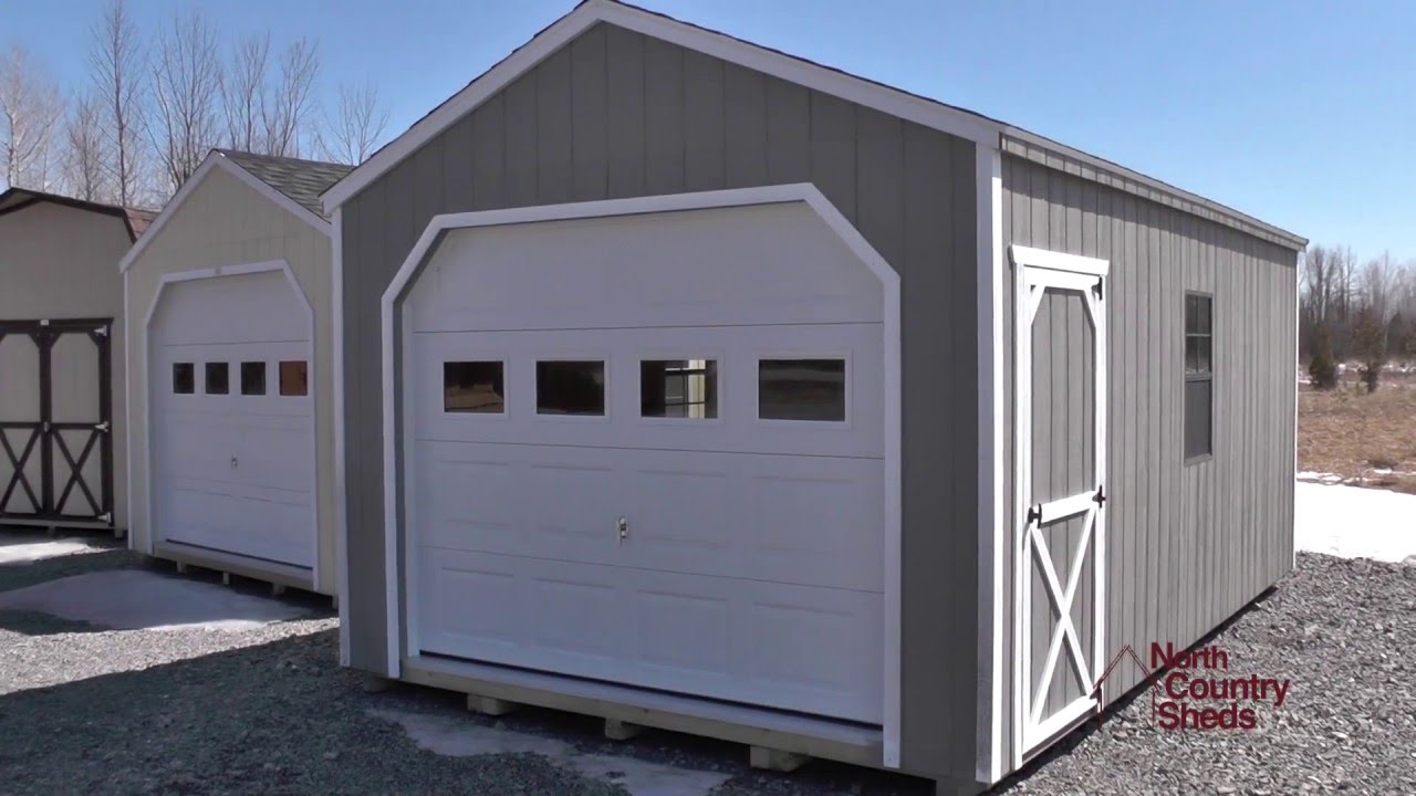 12' X 18' WOODEN PORTABLE GARAGE | SHEDS KINGSTON | GARDEN SHEDS | SHEDS OTTAWA | SHEDS BELLEVILLE