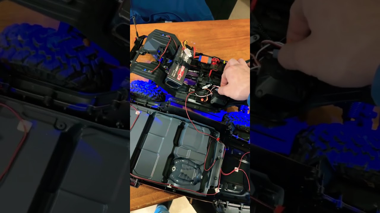 Scx10 iii rock lights #axial#scx#crawler#jeep#rubicon#offroad#lights#bright#hobby#youtube#enjoy#rc