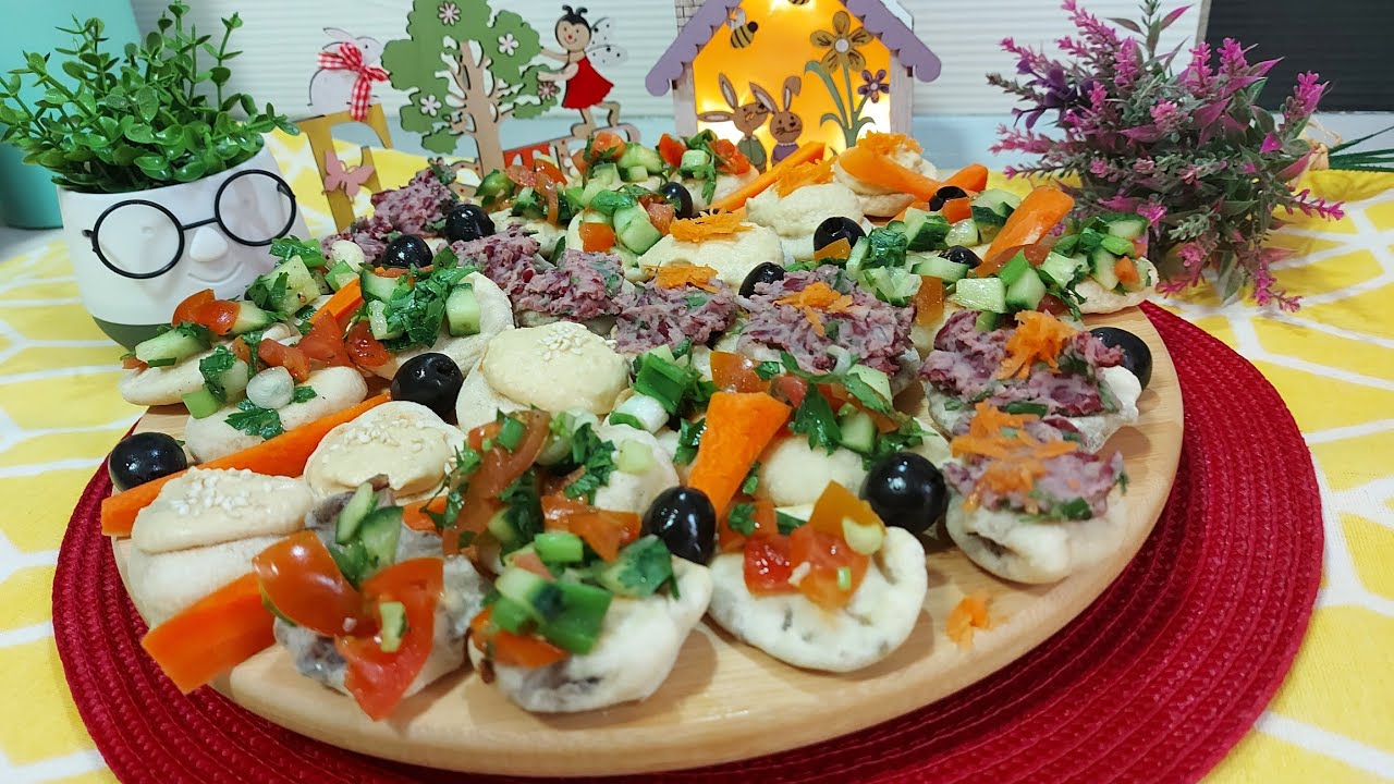 Aperitive fara carne,de post/vegane pentru mese festive! apasa subtitrarea