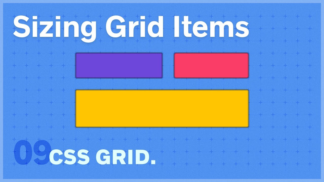 CSS GRID: Sizing Grid Items — 9 of 25