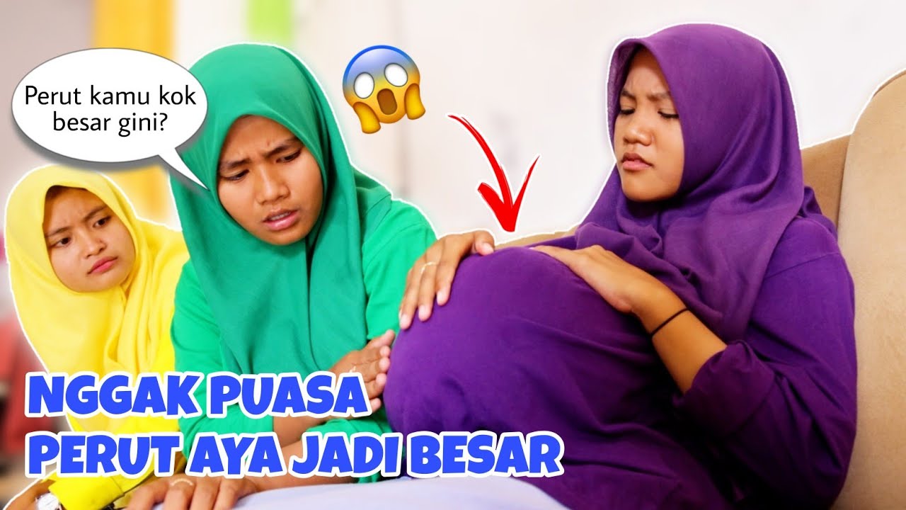 PERUT AYA BESAR GARA-GARA NGGA PUASA | CHIKAKU CHANNEL