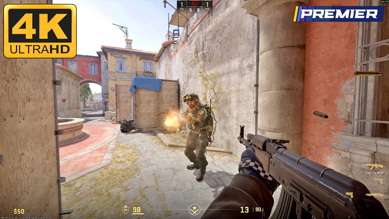 Counter Strike 2 - Inferno - 4K Gameplay