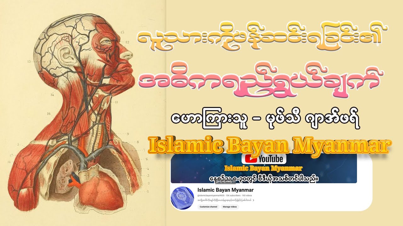 လူသားကိုဖန်ဆင်းရခြင်း၏ အဓိကရည်ရွယ်ချက် ဟောကြားသူ မုဖ်သီ ဂျာအ်ဖရ်