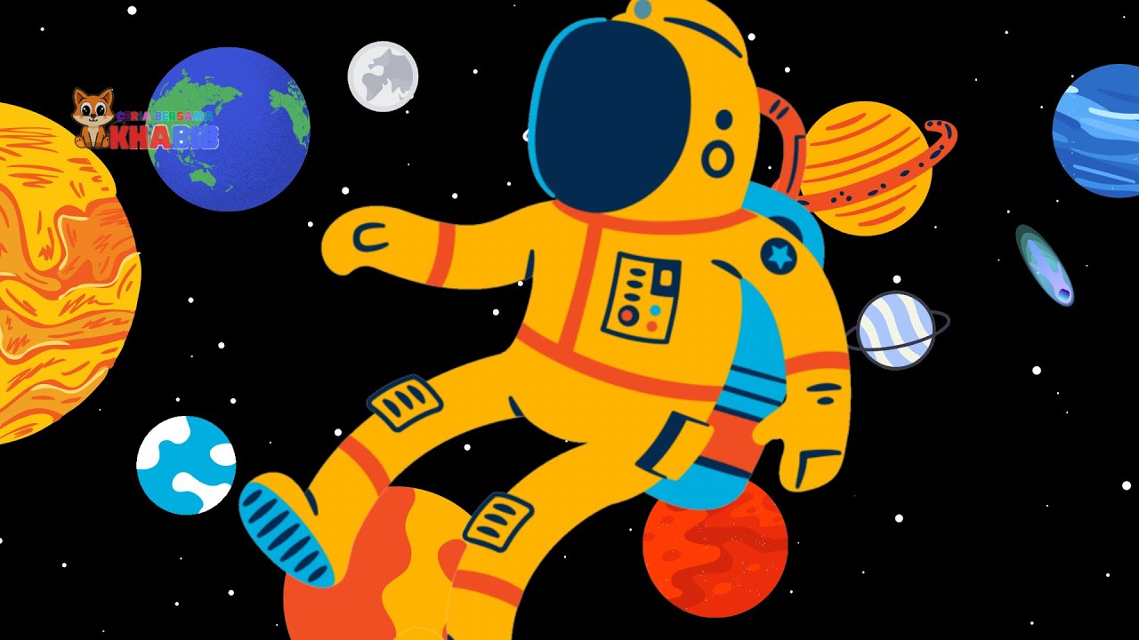Mengenal Planet-Planet di luar angkasa | Tata Surya| Video edukasi anak.