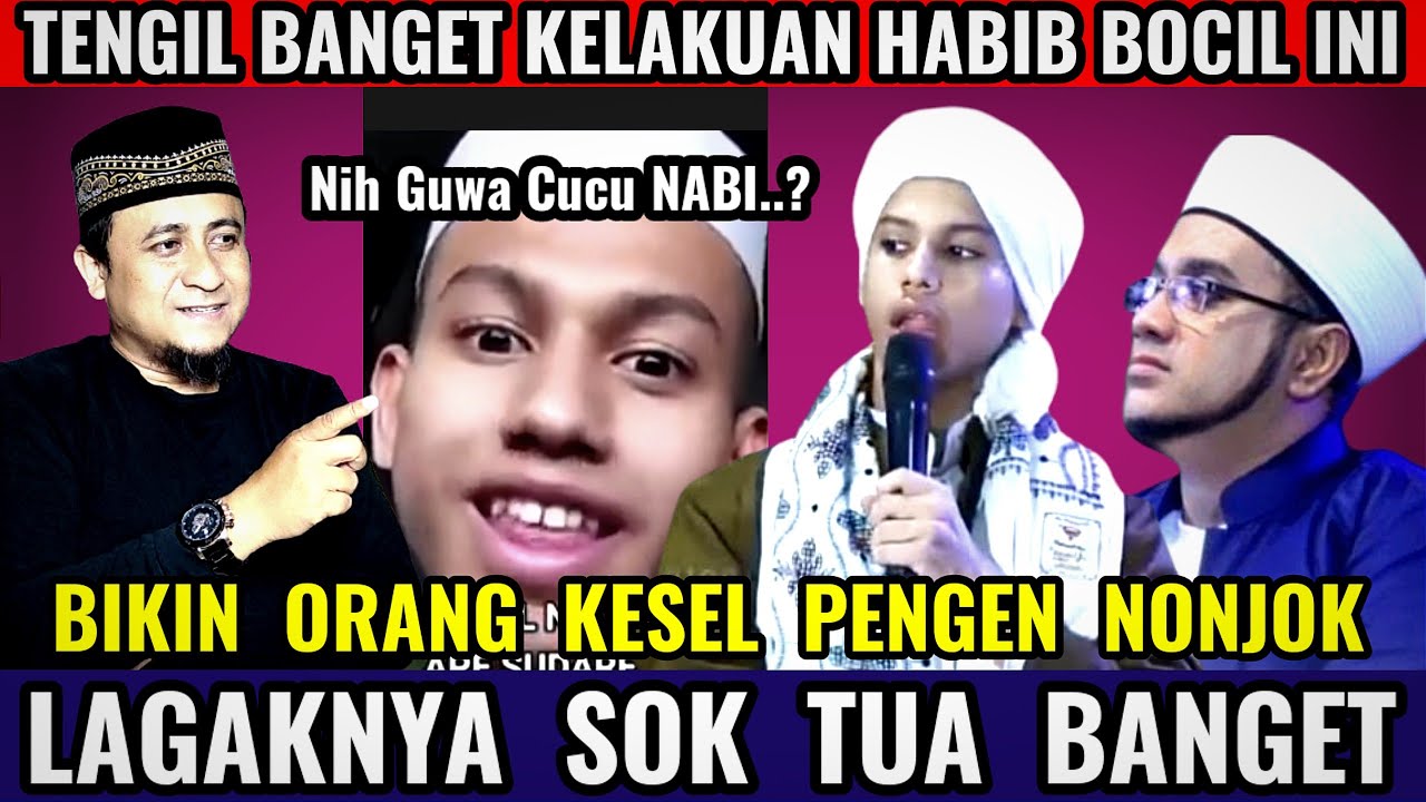 Gaya Habib Bocil ini Bikin Orang Kesel Sampai Mau Ditonjok Mukanya Gayanya Sok Tua