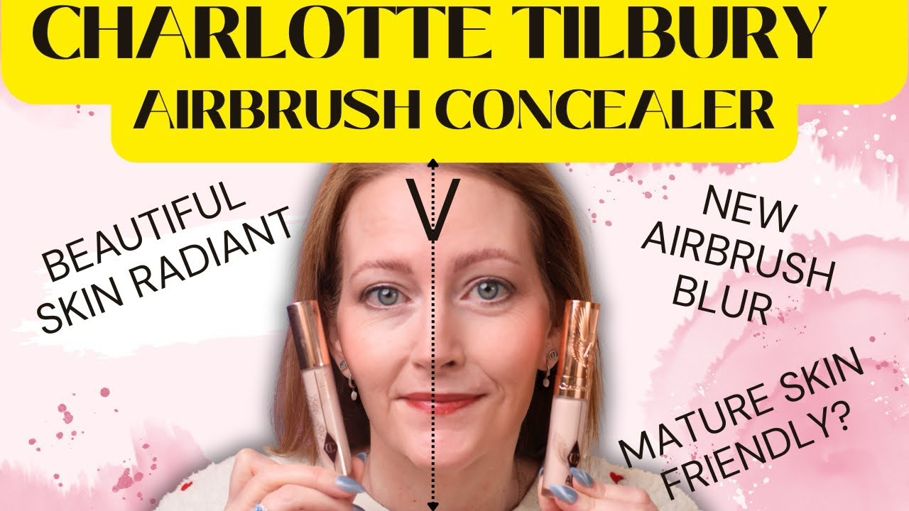 Charlotte Tilbury Airbrush Flawless Blur Concealer v Beautiful skin & Chanel