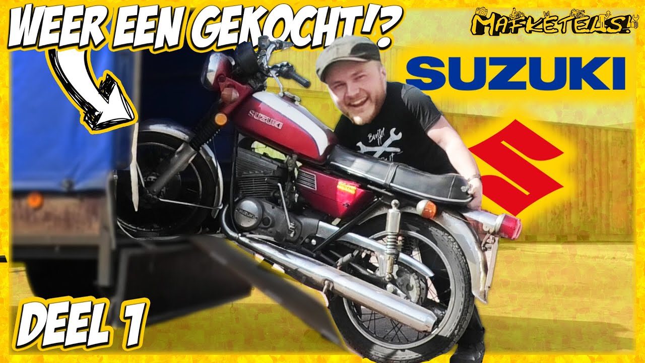 Restauratie Suzuki GT250 DEEL 1 | Mafketels