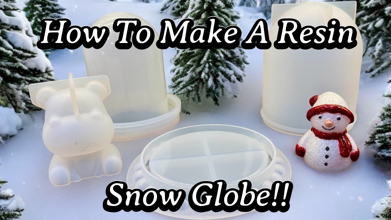 #715 How I Made A Resin Snow Globe!
