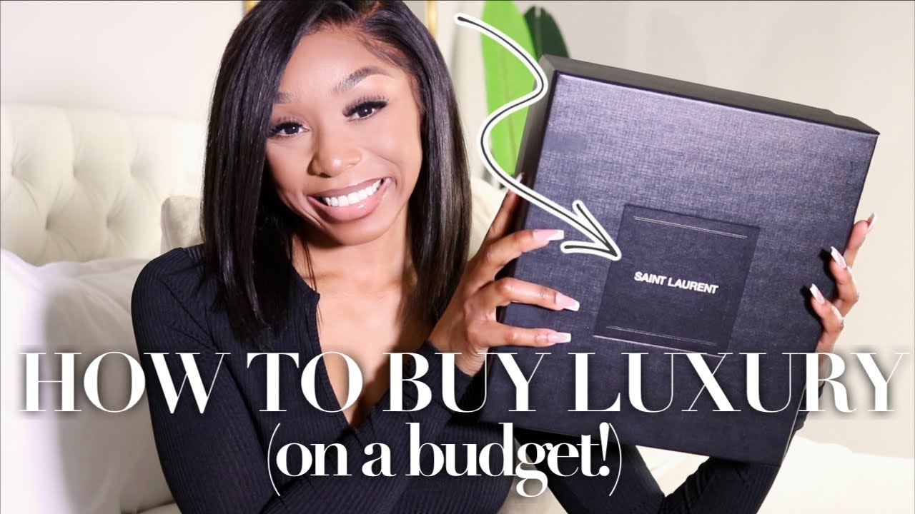 Tradesy Review | HOW TO LOOK EXPENSIVE! 5 TIPS TO AFFORD LUXURY ON A BUDGET + YSL UNBOXING