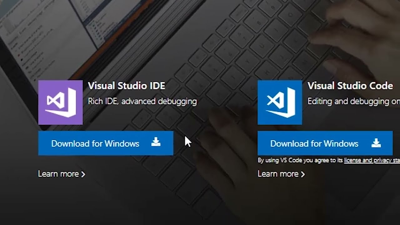 Установка Visual Studio