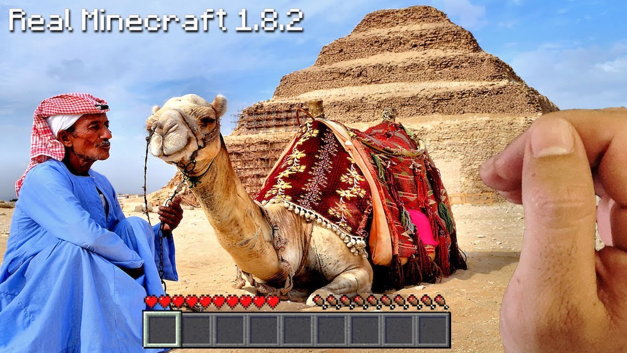 Real Life Minecraft - RIDING A CAMEL