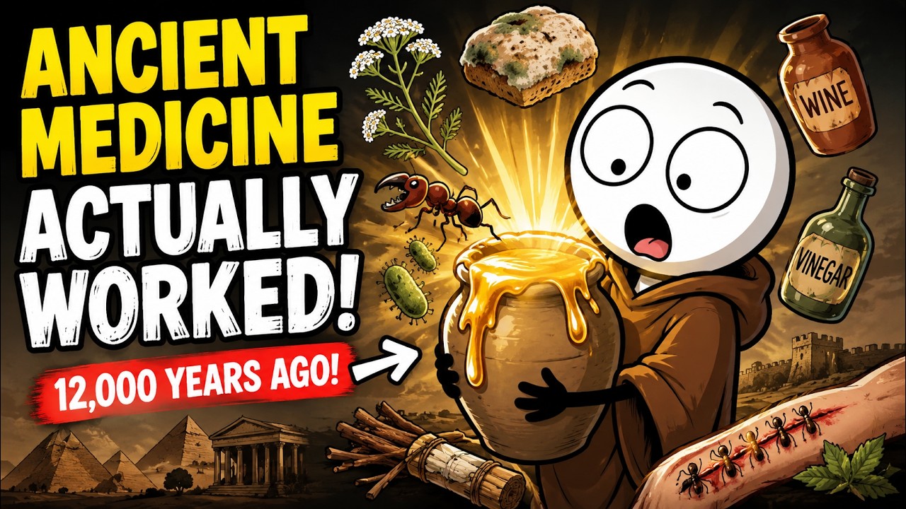 How Ancient Humans Treated Wounds Without Hospitals? #ancientmedicine #ancienthistory #historyfacts