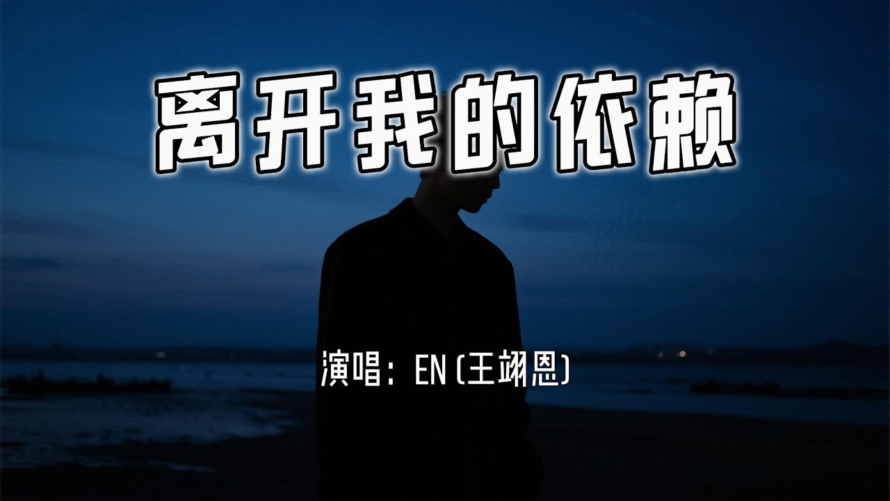 en (王翊恩) - 离开我的依赖『我来不及道声不安，有点混乱有点缓慢。』【4k无损|动态歌词 Lyrics】