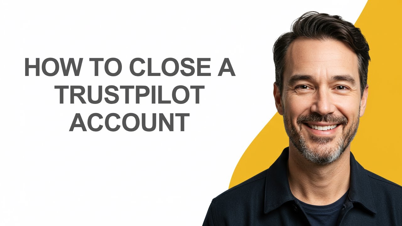 How to Close a Trustpilot Account - KevinHowTo
