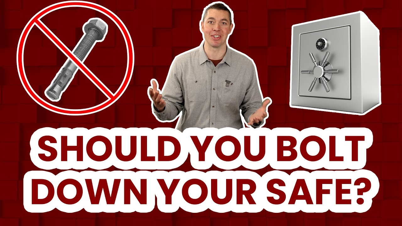 Why not to bolt down your safe
