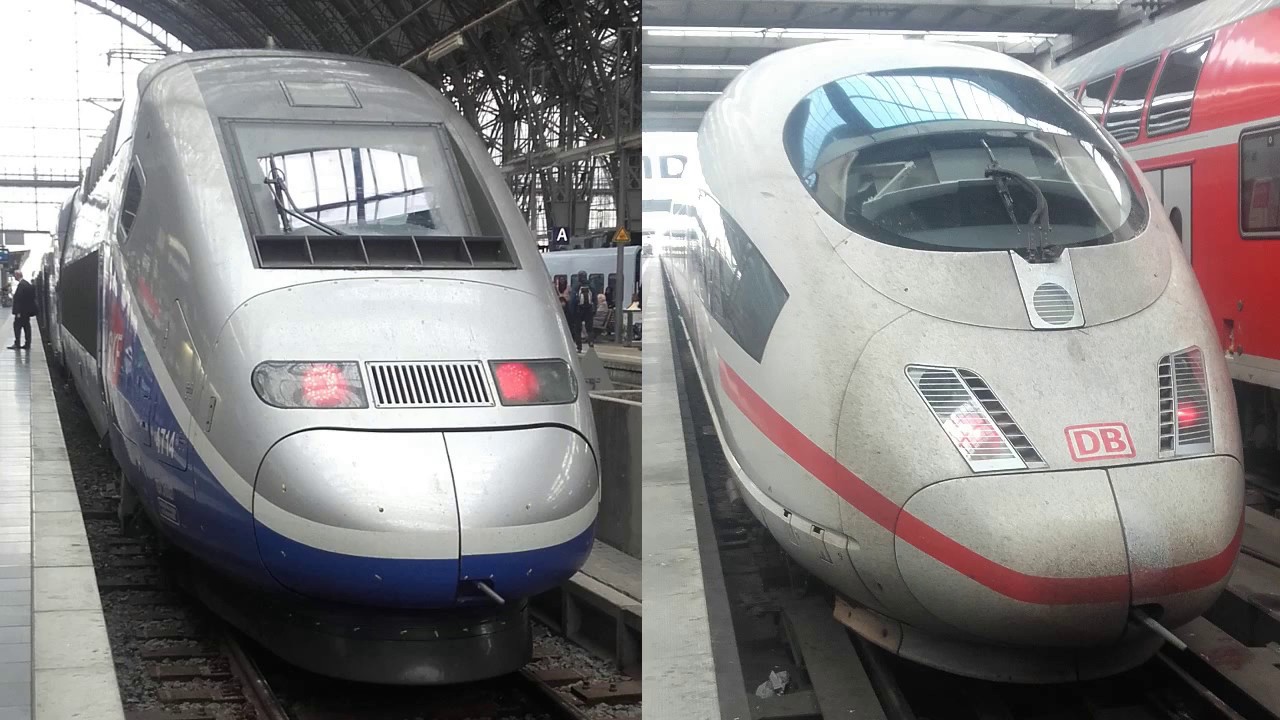 High-Speed Trains: SNCF TGV and DB ICE