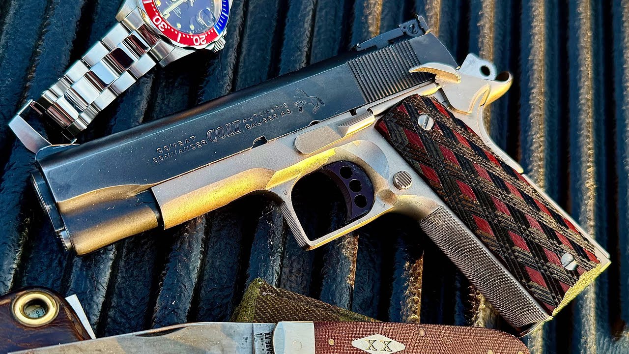1980 Custom Colt Combat Commander - Vintage Competition Gun