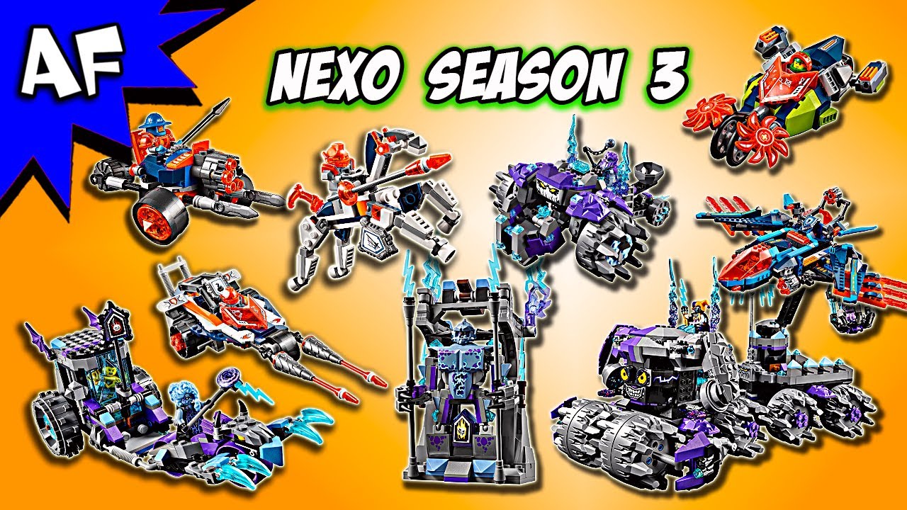 Every Lego Nexo Knights Season 3 Sets - Complete Collection!