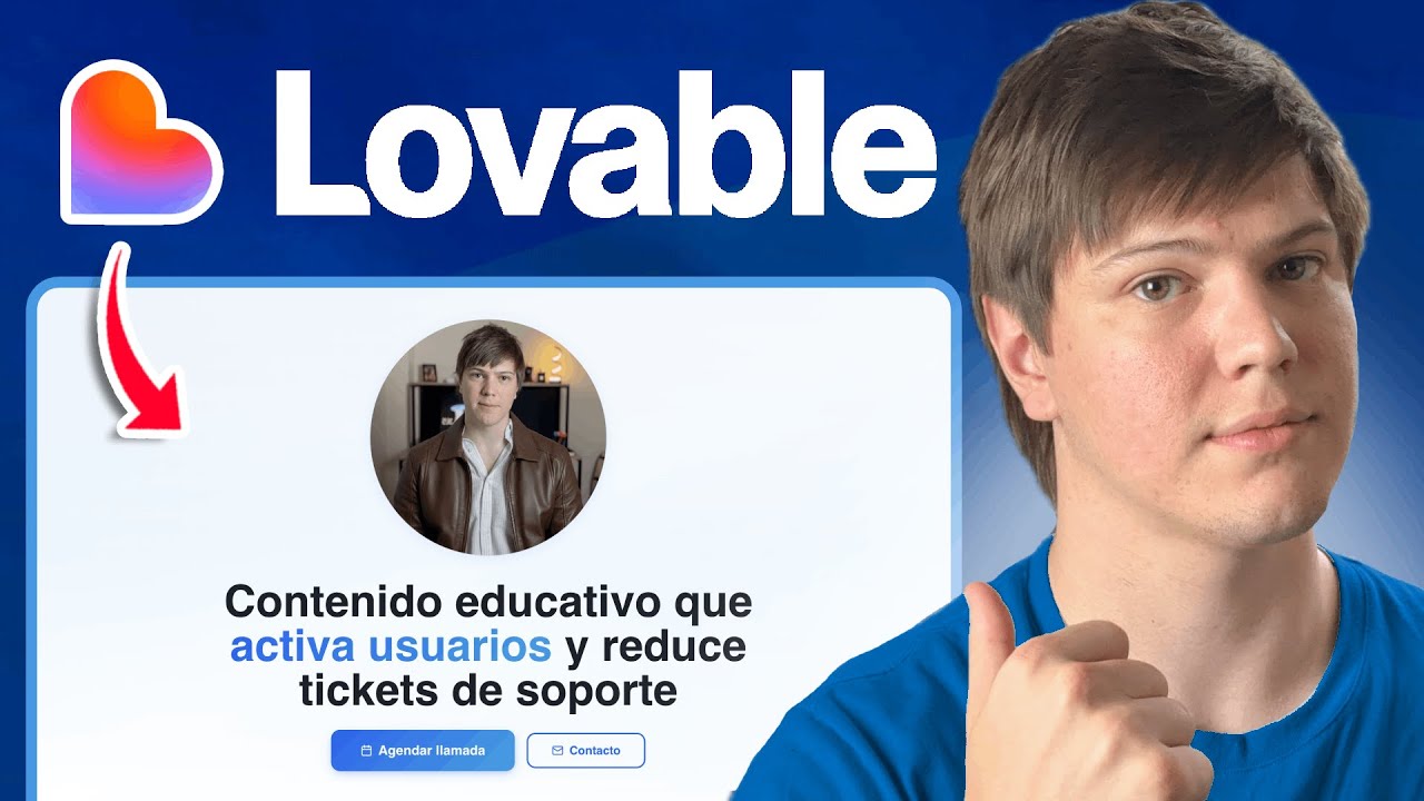 Como CREAR una PAGINA WEB para tu NEGOCIO (Con IA) - Lovable Tutorial en Español 2026