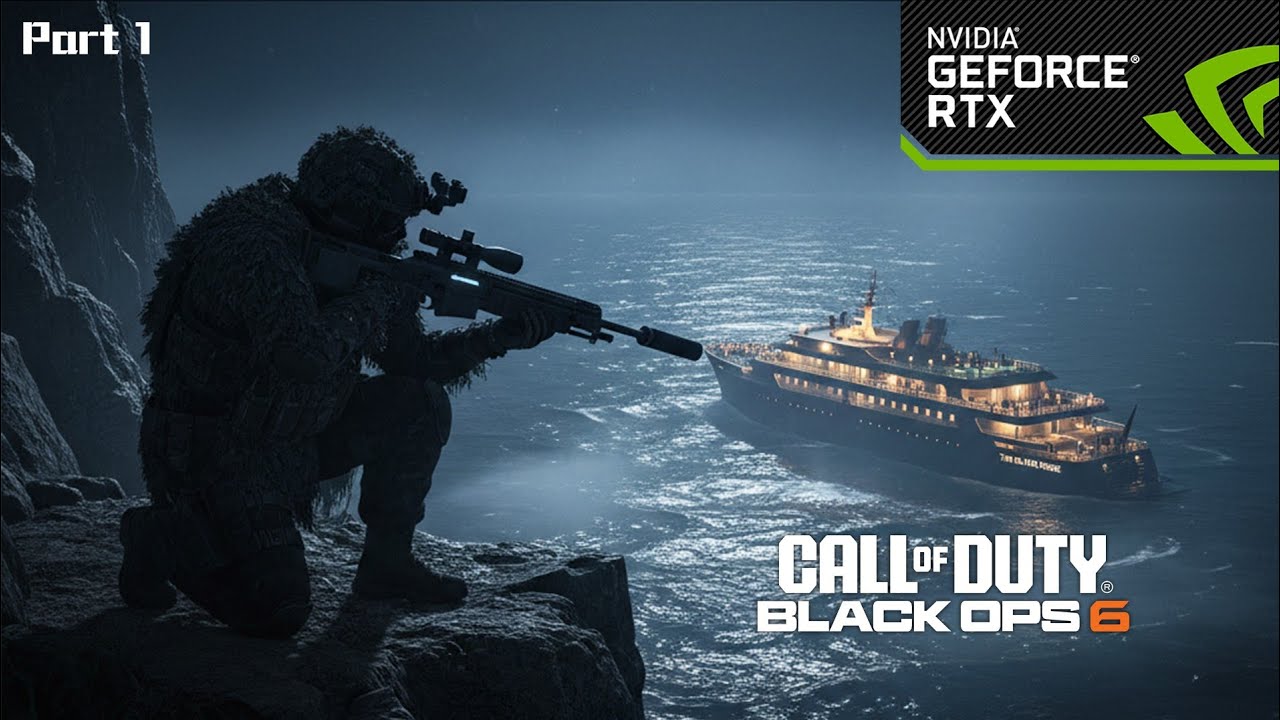 CALL OF DUTY BLACK OPS 6 Gameplay [4K 60FPS PS5] || RTX 4090 || Part 1