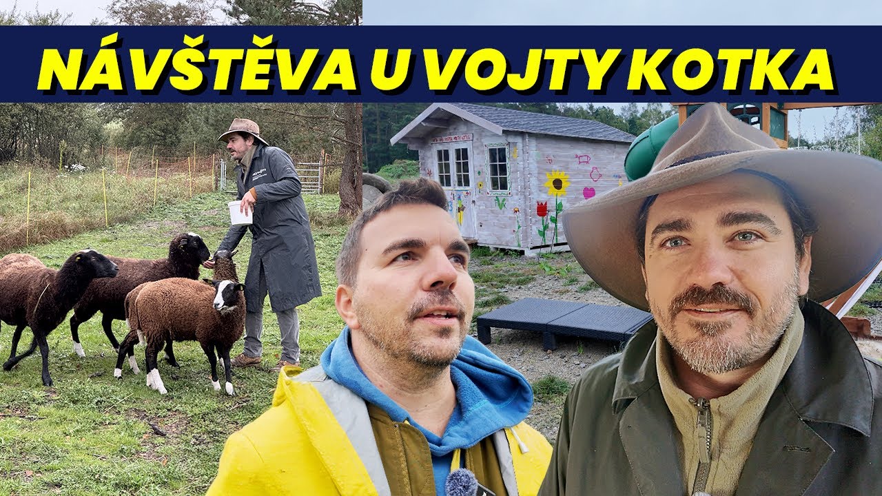 Vojta Kotek ukázal soukromí. Teď má plnou hlavu koz, vajec, čolka a farmaření