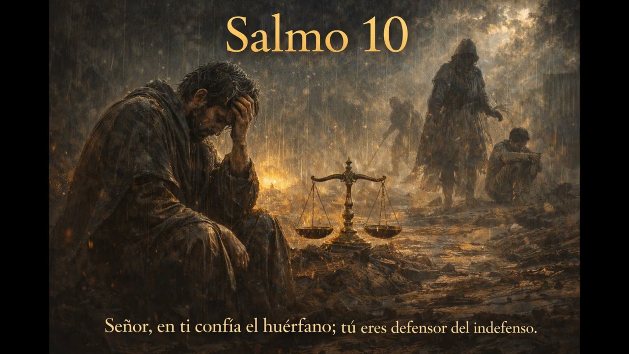 Salmo 10 -  ¿Por qué estás lejos, oh Jehová,y te escondes en tiempos de tribulación?