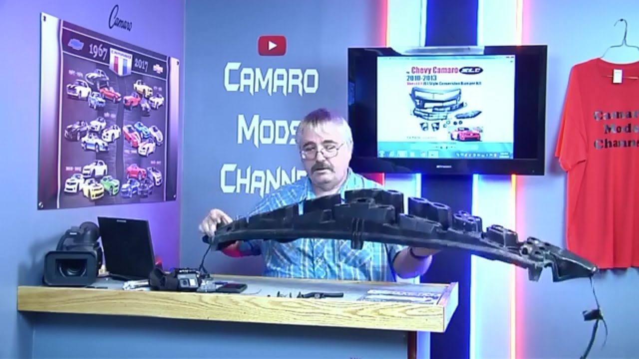 Camaro Zl1 Front bumper conversion install. Part 2 